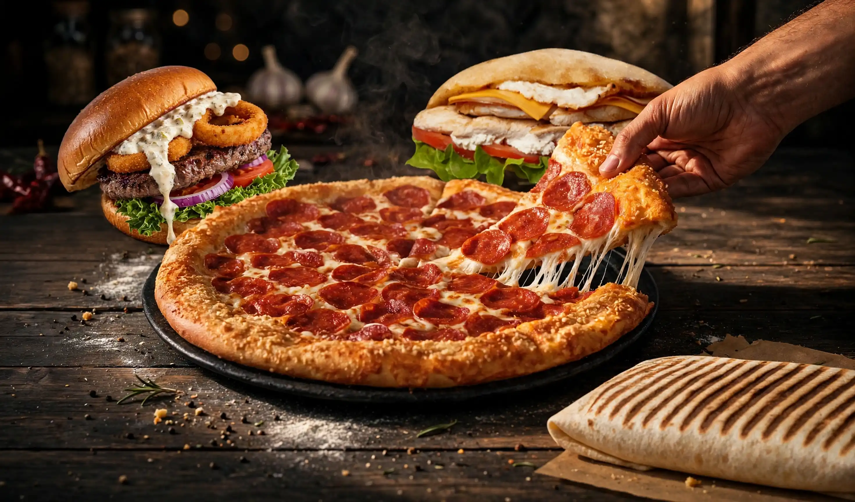 Pizza et spécialités de L’Oliva, pizzeria et fast-food à Beuvry